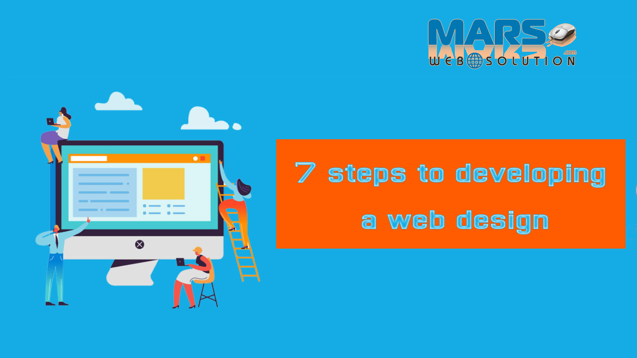 7 steps to developing a web design