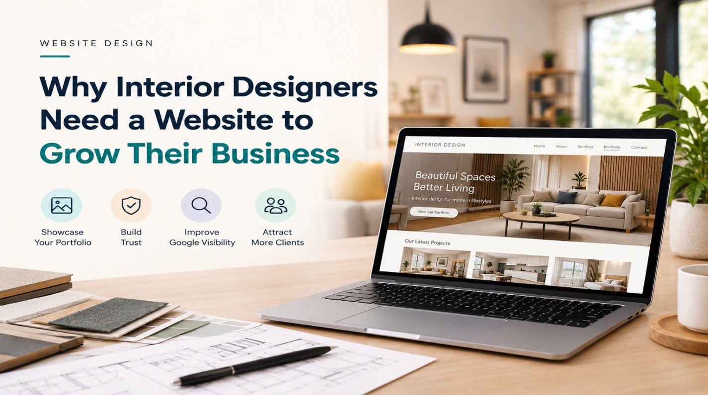 Why Interior Designers Need a website to Grow Their Business